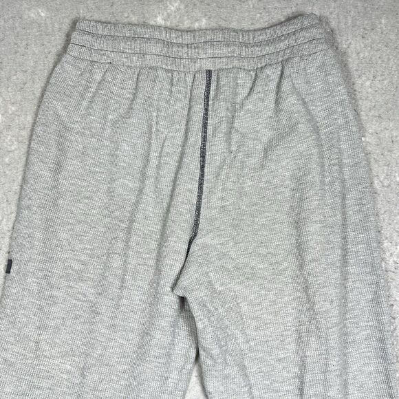 Fabletics Joggers Womens XS Gray Go-To Waffle Knit Drawstring Pocket Sweatpant - Picture 8 of 11